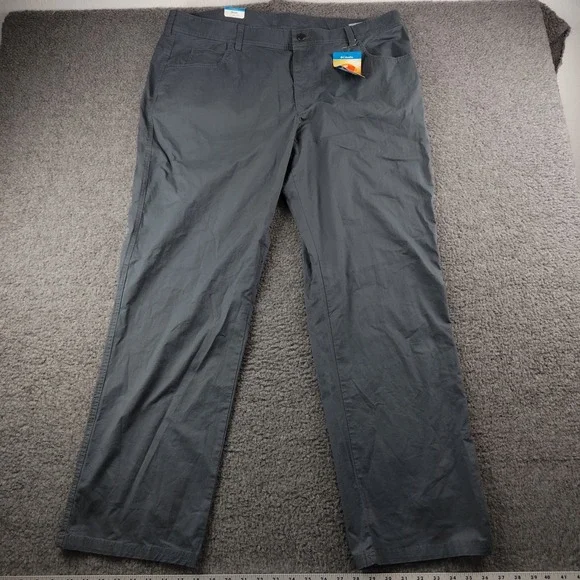 Columbia Rapid Rivers Pant Mens 40x32 Gray Omni Shade UPF 50 NWT