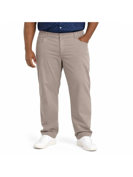 Men's Big & Tall All in Motion Stretchy Tapered Pants – Beige – Size 42x30 – NWT