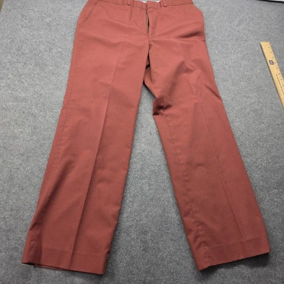 Men's Finalist  Vintage  All Season Work Dress Pants Made In USA 32X 30