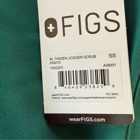 FIGS Tanson jogger scrub men’s small short length.