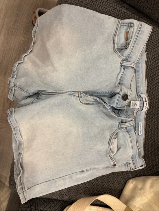 Nine West Light Blue Denim Shorts