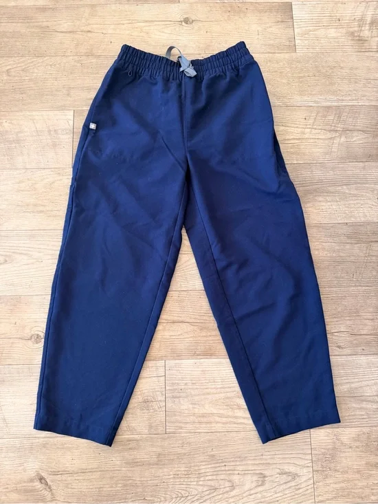 Figs women’s scrub pants Navy Elastic-Waist Joggers