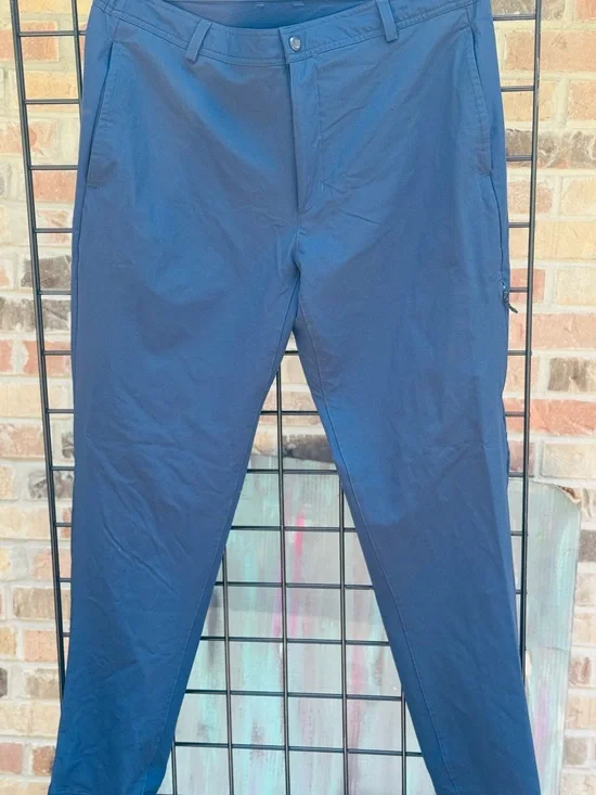 Mack Weldon Men's Navy Stretch Casual Pants