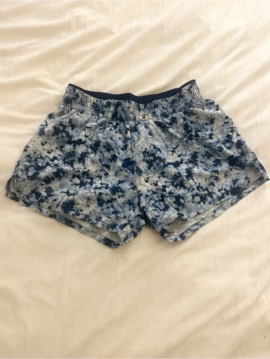 GapFit Blue Tie-Dye Women’s Athletic Shorts