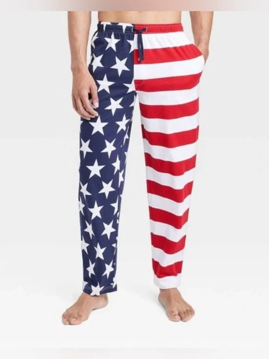 Under Disguise American Flag Pajama Pants – Men’s -Size Medium