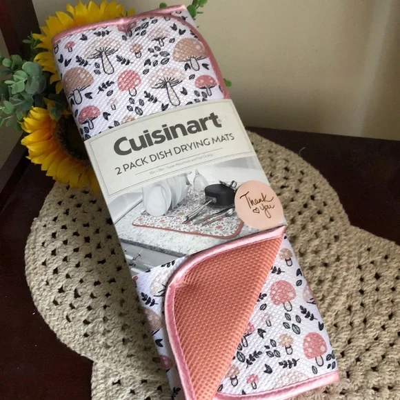 Cuisinart MUSHROOM Dish Drying Mats