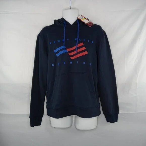 PERRY ELLIS HOODIE ADULT MEN SIZE MEDIUM NEW