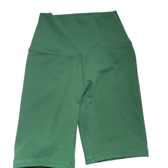 Wild Fable ButterBliss XXS Green High-Waist Bike‎ Shorts