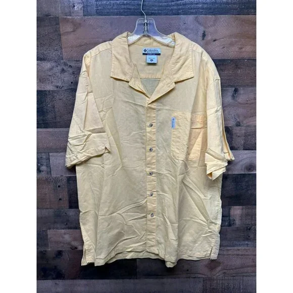 Columbia Men's‎ Short Sleeve Button Up Size XXL
