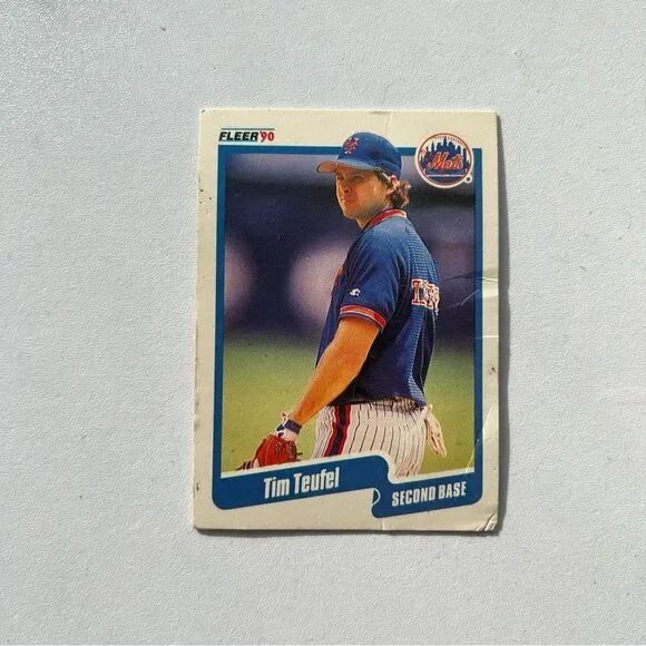 Vintage Baseball Card - Tim Teufel