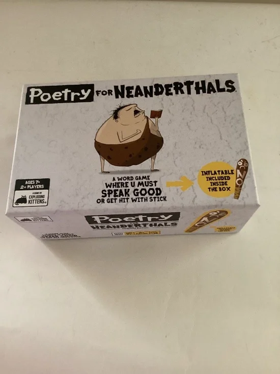 Poetry for Neanderthals Game