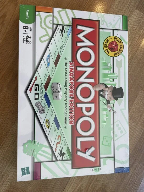 Monopoly Singapore Edition Board Game 2008 Extremely Rare ~ Sealed, New.
