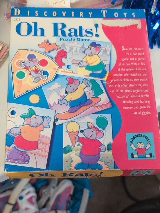 Discovery Oh Rats! Puzzle Game