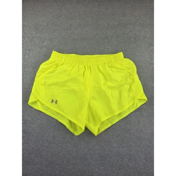 Under Armour Fly By Shorts Running Lightweight Safety Built In Brief Pocket 3.5