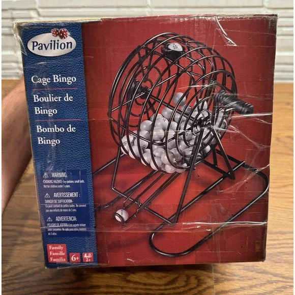 Pavilion Cage Bingo Complete in Original Box