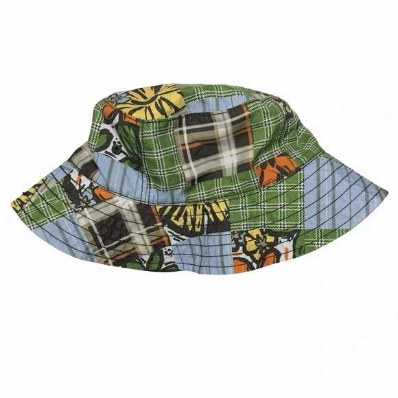 Gymboree Mandras Patchwork Sunhat Aloha Hawaii Vintage Flower Sun Hat