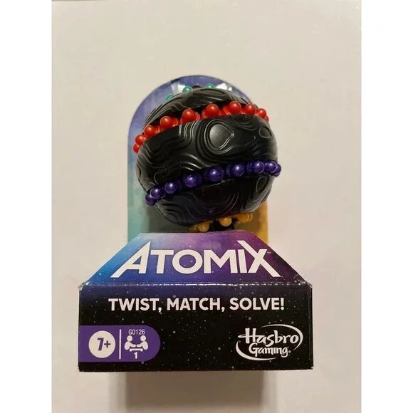Hasbro Gaming Atomix Game for Kids, Teens, Brainteaser Puzzle Sphere Ball