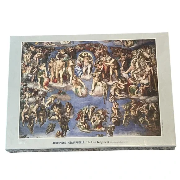 Tomax Puzzle The‎ Last Judgement 4000 Piece 86x118cm New Sealed