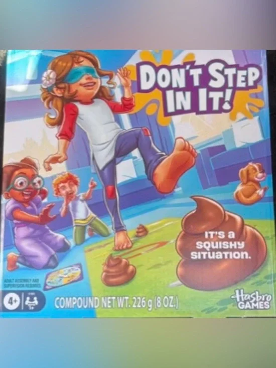 Don't Step In It! Kids Game - Brown Play Pieces