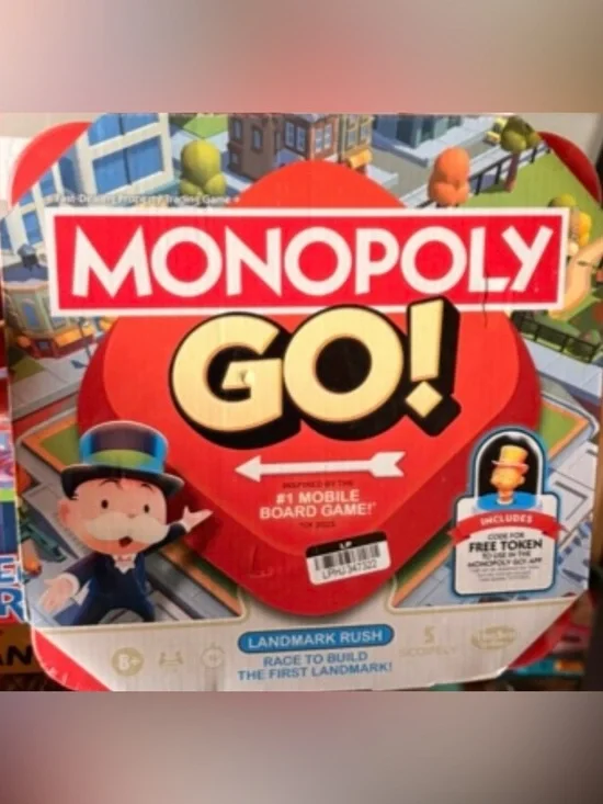 Kids Board Game - Red monopoly