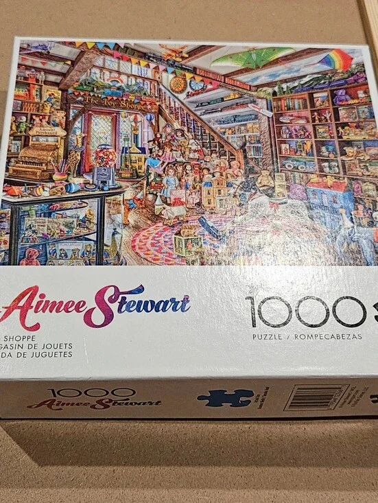 Aimee Stewart Toy Shoppe 1000-piece Jigsaw Puzzle, Buffalo Games