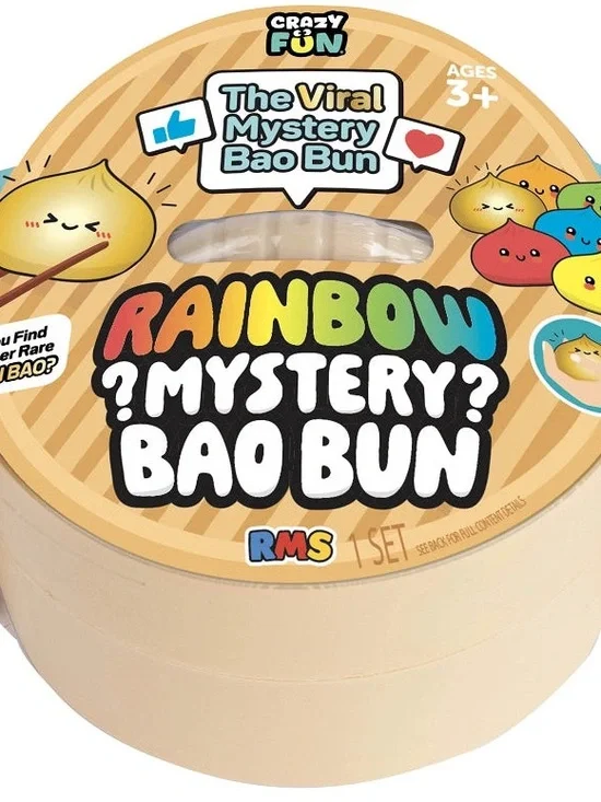 Original Crazy Fun Rainbow Mystery Bao Bun by RMS