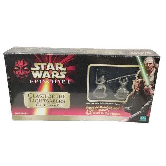Hasbro Star Wars Episode‎ I Clash Of The Lightsabers Card Game Action Figure NEW