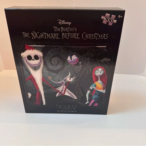 Nightmare Before Christmas Holographic Puzzle