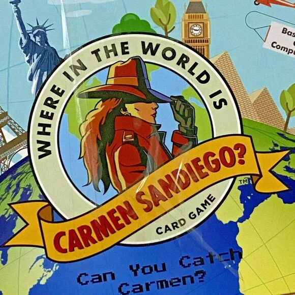 Pressman‎ Where in the World Is Carmen Sandiego Game