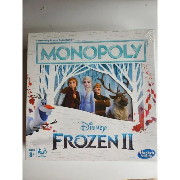 Monopoly Game: Disney Frozen 2 Edition Board Game NB