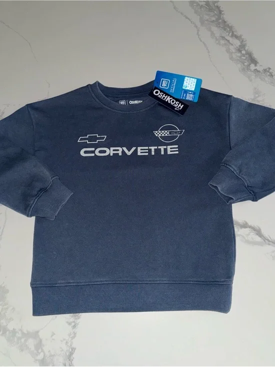OshKosh Boys Corvette Pullover Sweatshirt Size 6