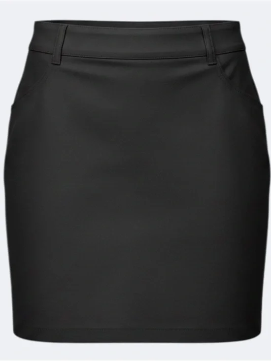 Eddie Bauer Black Stretch Mini Skort‎