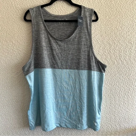 Abercrombie & Fitch NWT‎ Men’s Gray Blue Super Soft Tank Top Size XXL