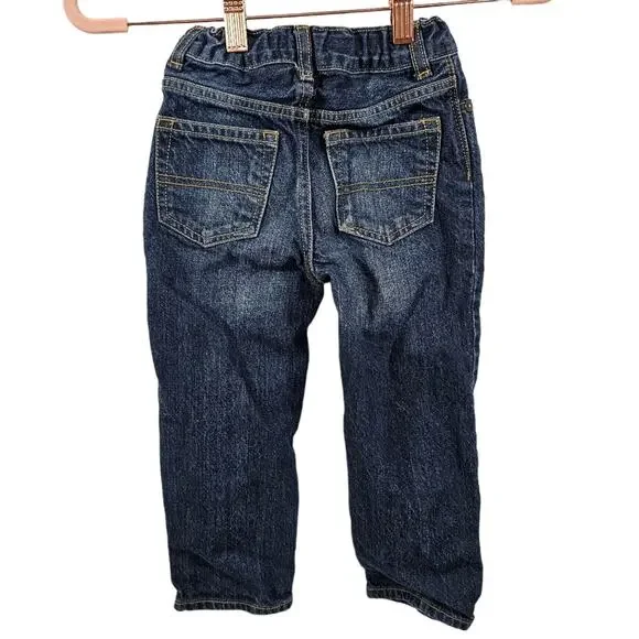 OshKosh B'Gosh Classic Denim Blue Jeans Toddler Size 4T Unisex