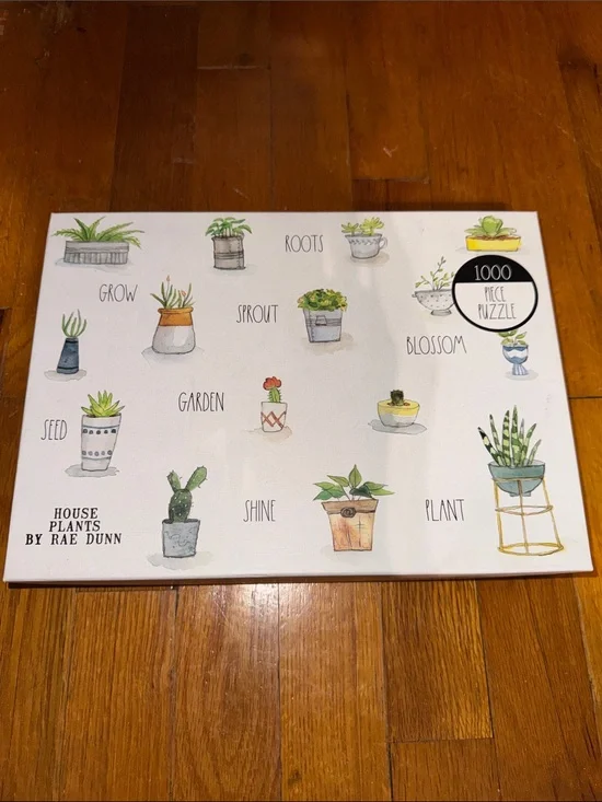 RAE DUNN HOUSE PLANTS 1000 PIECE PUZZLE
