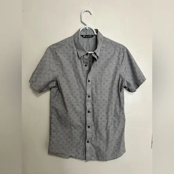 Travis Mathew bocce‎ ball short sleeve button up size small