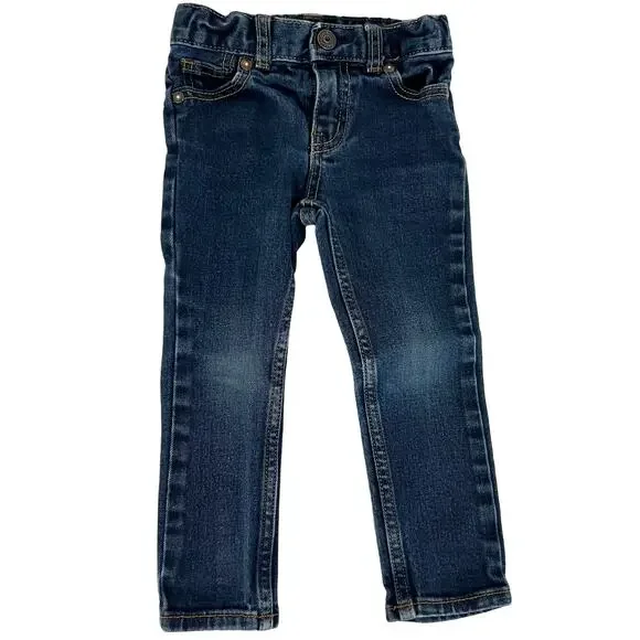 OshKosh Bgosh Dark Wash Skinny Jeans Size 2T