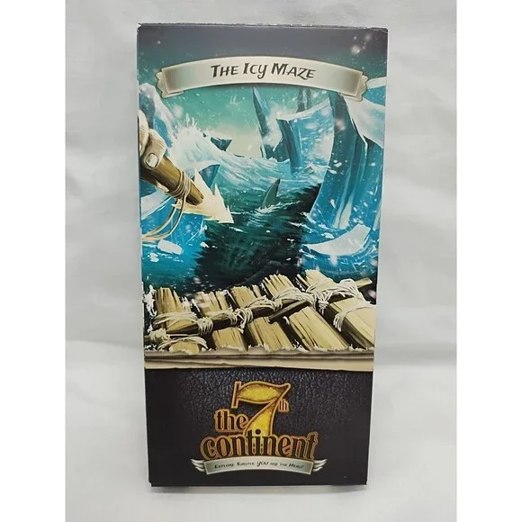 The 7th Continent The Icy Maze Board Game Expansion Complete