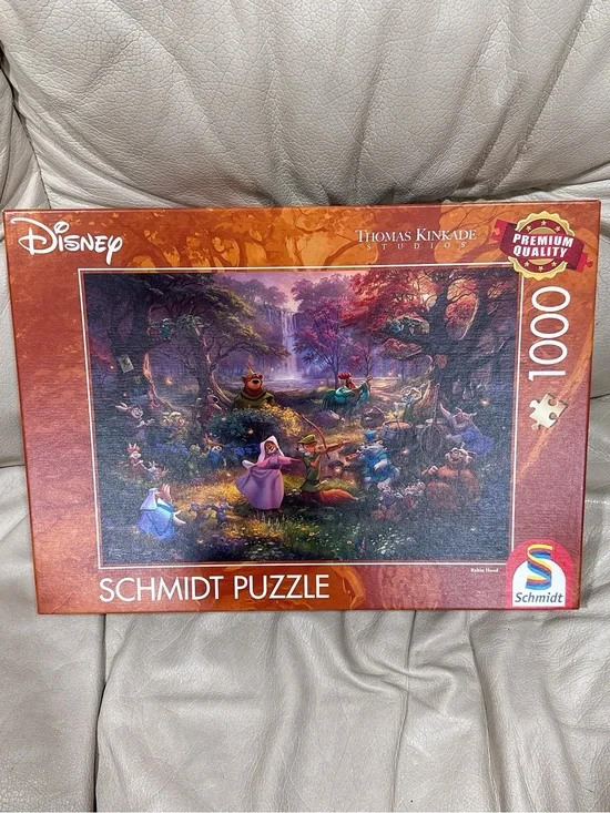 Disney Thomas Kinkade Schmidt 1000-Piece Puzzle