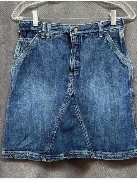 Oshkosh carpenter denim jean skirt Sz 16