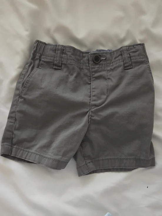 OshKosh B'gosh Gray Pull-On Shorts