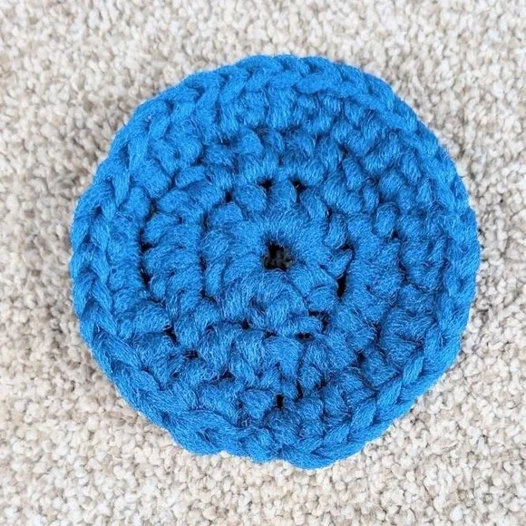 Blue Nylon Pot Scrubber Scourer cleaning‎ kitchen bathroom garage