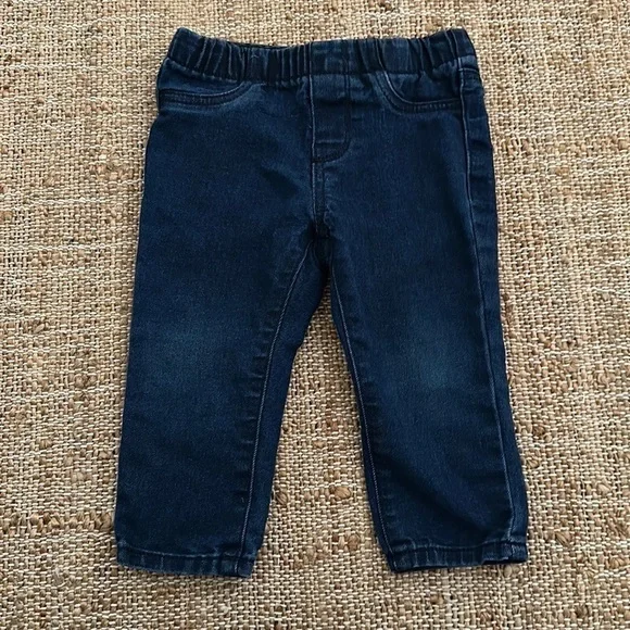 OshKosh B’gosh Dark Wash Denim Jegging 12 Month
