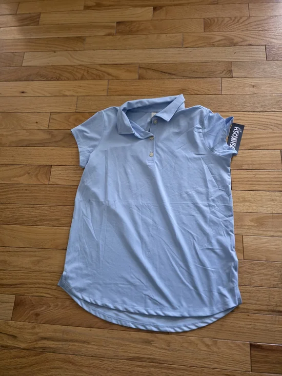 OshKosh B'gosh Light Blue Girls' Polo Top