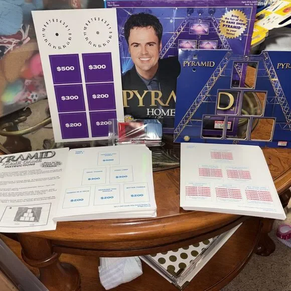 Pyramid Home Game, 2003, Donny Osmond, TV Show, Endless Games 100% Complete