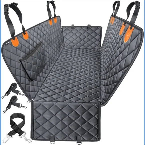 NWT-Dog Car Seat Cover with Straps