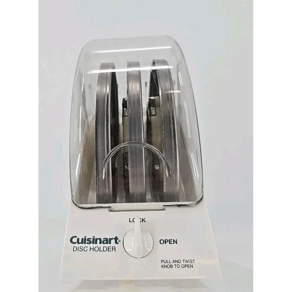 Cuisinart Food Processor Holder &‎ 3 Discs DLC-844TX, 837TX, 842TX DLC-8 DLC-10