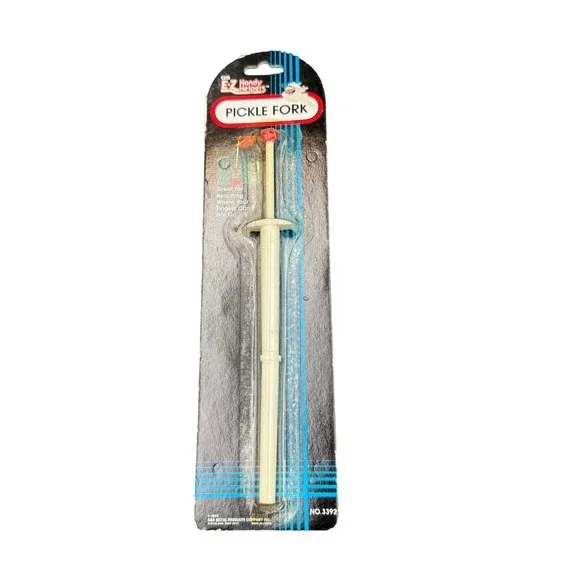 Vintage 1992 G&S Metal Products EZ Handy Helpers Pickle Fork Tool No 3392 New