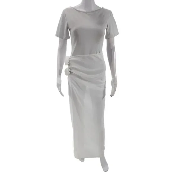 Lioness Womens Soul Mate Maxi Skirt - Porcelain Size XXL
