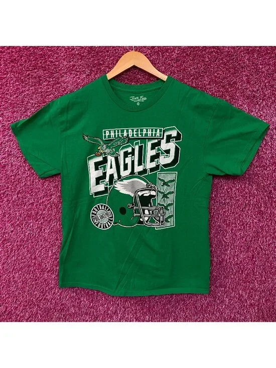 Junk Food Philadelphia Eagles Checkdown Flea Market Tee Medium